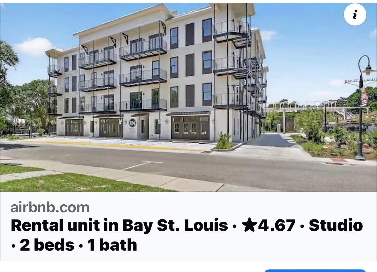 ✨ Gorgeous Luxury Studio in Old Town Bay St. Louis! ✨

Welcome to &quot;Courting the Bay&quot; &mdash; a brand-new luxury condo just a half block from the beach and right in the heart of Old Town BSL! 🌴

This stylish studio has everything you need f