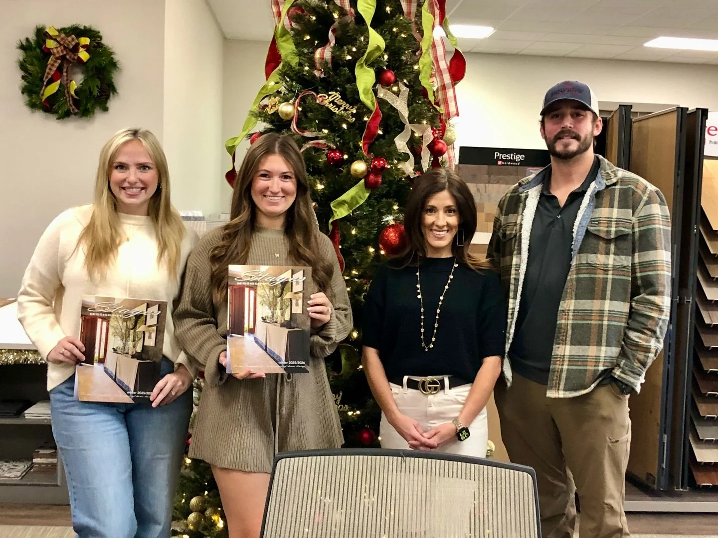 Renfrow Decorative Center.....meet Breland Pickering, McKenzi Crockett, Angela Williams, and Ross Renfrow &mdash; the friendly faces waiting to welcome you! 👋

Stop by and say hello while you pick up your copy of the Stages Mississippi Winter 2025&n