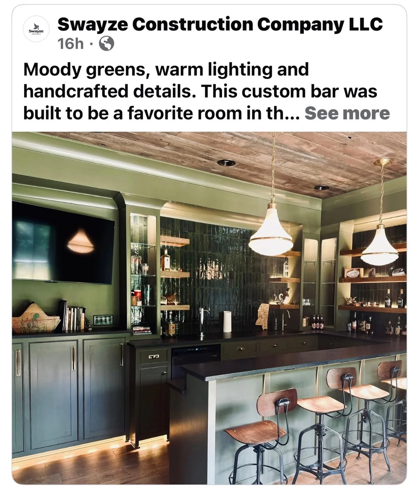 Stunning,  Swayze Construction Company LLC!

Check out their Facebook page!

Stages Mississippi 

#stagesms