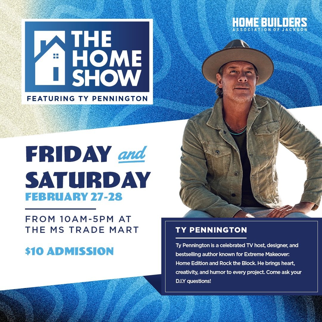 The Home Show Jackson is February 27 &amp; 28th!  @homeshowjacksonms 

Please plan to join us at booth 415 and say hello.  We will have archived issues available for you!  Come grab one!

We hope to see you there! 
Susan 
Stages Mississippi 
Home Bui