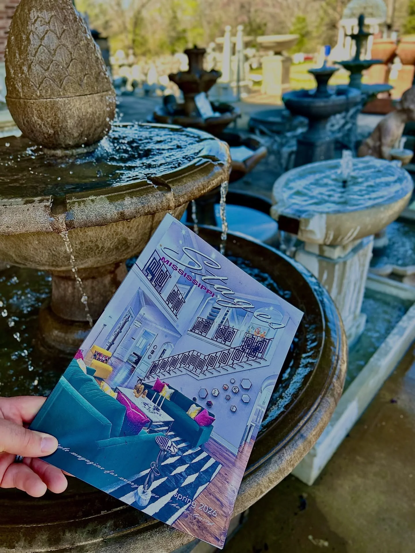 Bring the beauty of the Four Seasons Garden Art to your outdoor space. 
@fourseasonsgardenart 
If you love timeless design, soothing water sounds, and statement pieces for your landscape &mdash; this feature is a must-see.

Stop by and pick out a bea