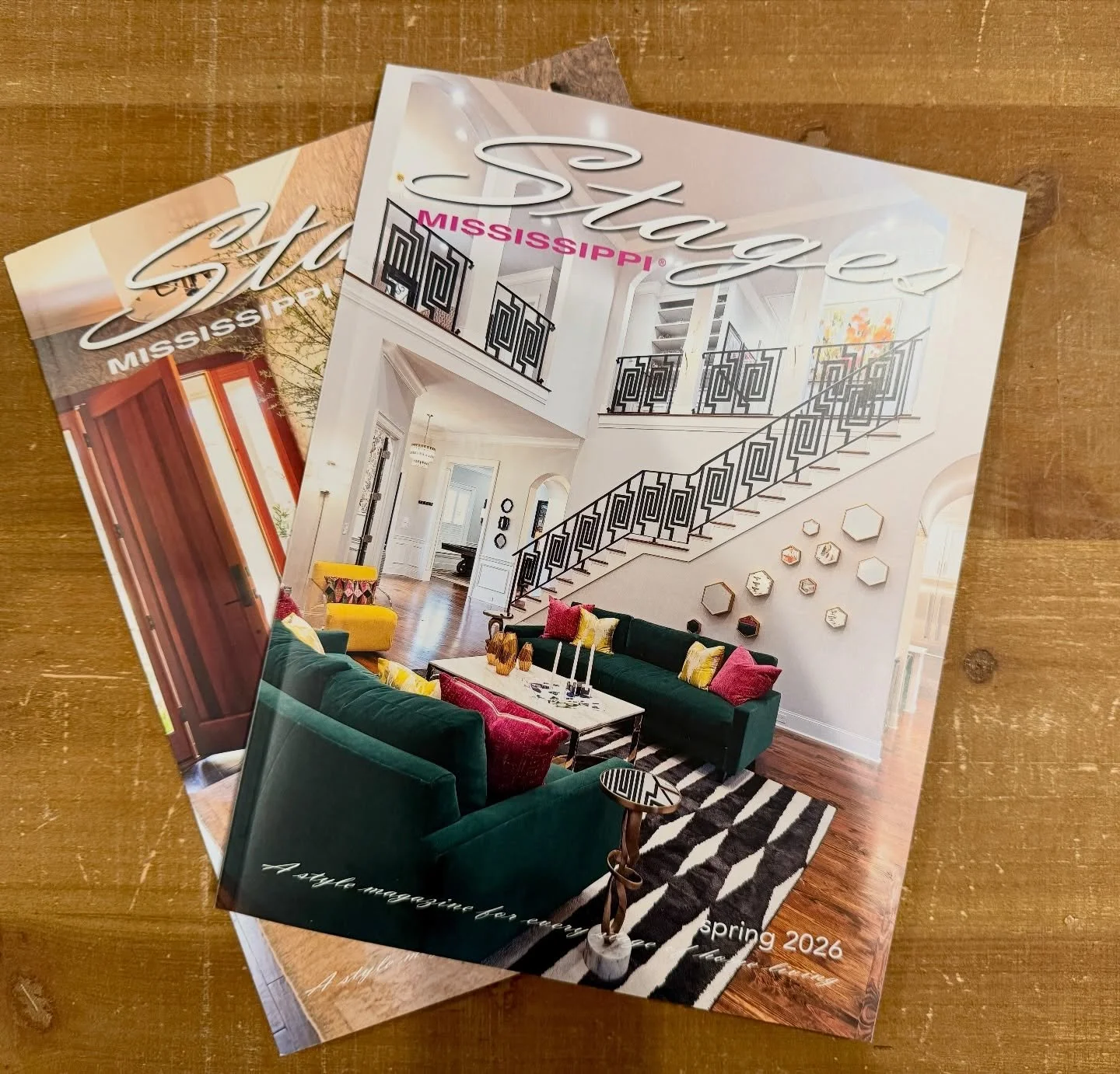 Subscribe to Stages Mississippi 

Stages Mississippi is a style magazine for every stage of home living. From beautiful homes and inspiring design to local people and places, we celebrate what makes Mississippi living special.

Mississippians love th