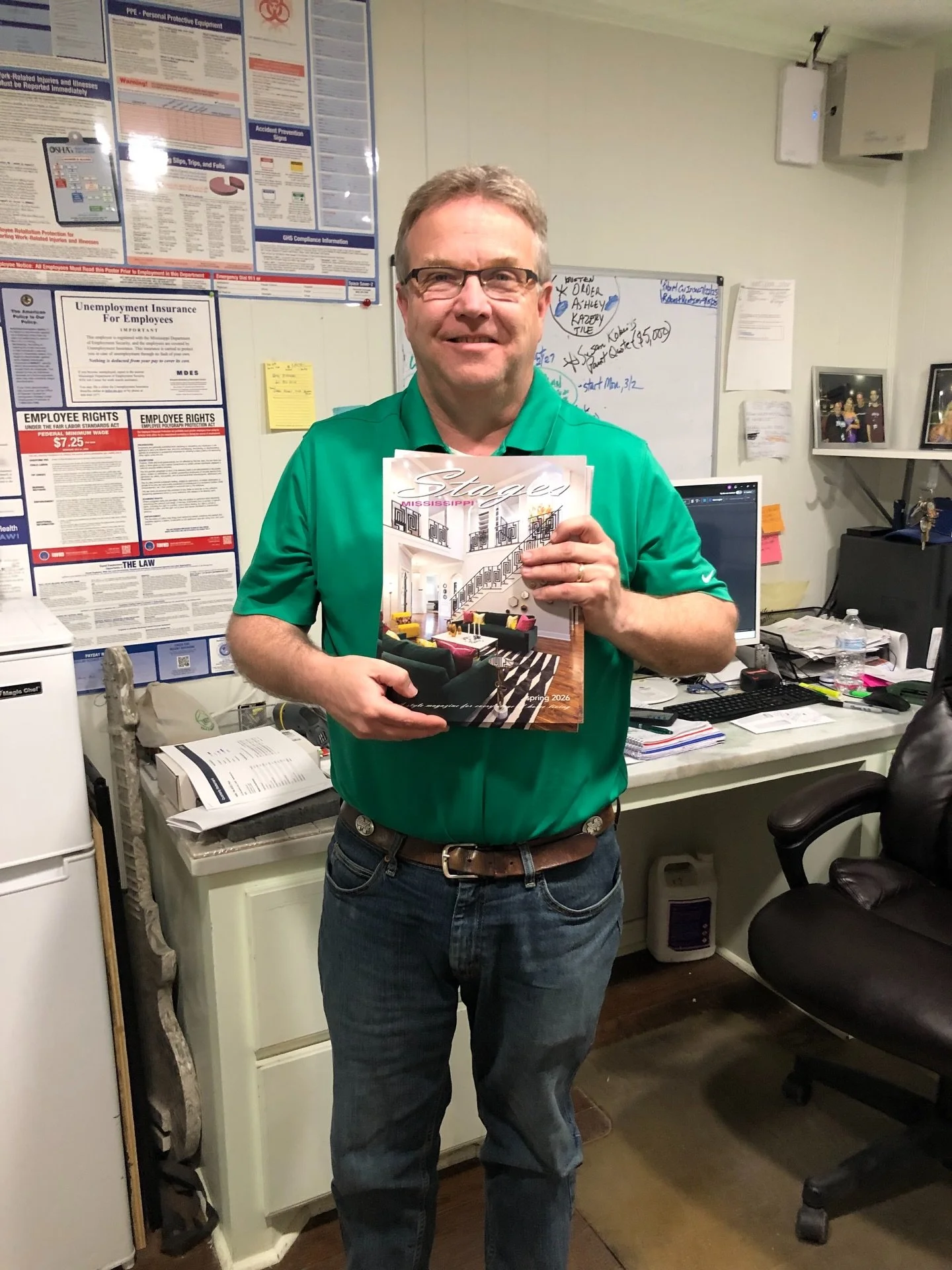 Stop by and see Mike Patterson with Kelty Tile and Marble: Full Service Remodels, located at 115 Ridgeland Plaza in Ridgeland&mdash;ready to help you get started on your next project! @keltytileandmarble 

While you&rsquo;re there, be sure to pick up