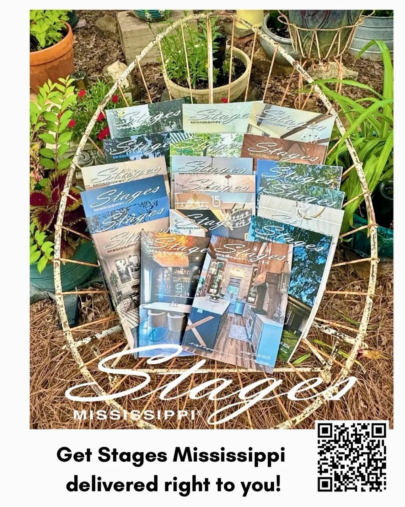 𝑩𝒆𝒇𝒐𝒓𝒆 𝒊𝒕 𝒉𝒊𝒕𝒔 𝒕𝒉𝒆 𝒓𝒂𝒄𝒌𝒔&hellip; 𝒊𝒕 𝒉𝒊𝒕𝒔 𝒚𝒐𝒖𝒓 𝒎𝒂𝒊𝒍𝒃𝒐𝒙.

Beautiful homes. Local stories. Mississippi style.

Subscribe to Stages Mississippi and get every issue delivered straight to your home!  Click https://stage