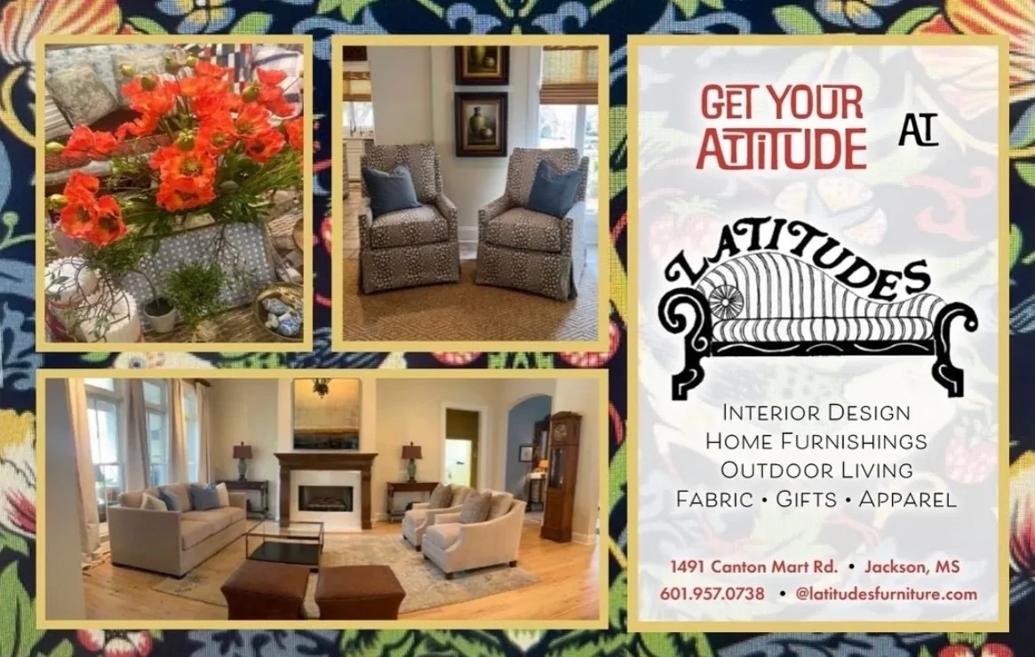 𝑮𝒆𝒕 𝒚𝒐𝒖𝒓 𝒂𝒕𝒕𝒊𝒕𝒖𝒅𝒆 𝒂𝒕 Latitudes! 

Need a little more style, comfort, and personality in your life? They've got you covered. From beautiful furnishings and custom design to gifts, fashion, and outdoor living, every visit is full of fr