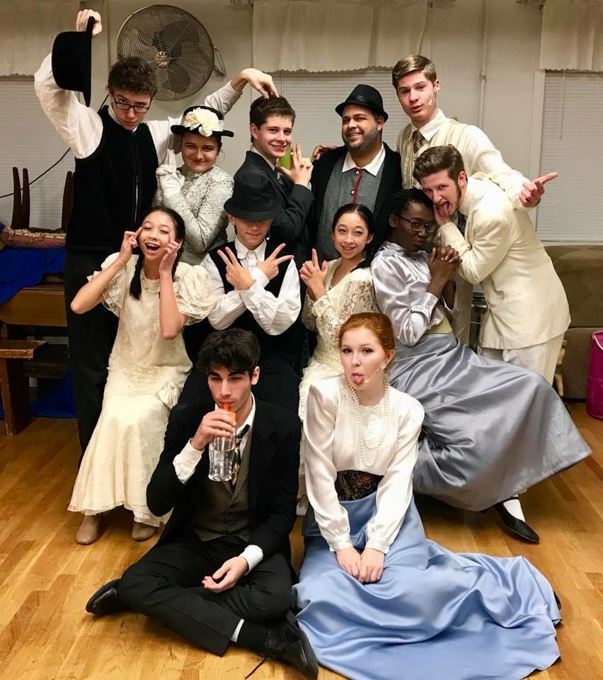 Studio Members performing in 2017 Fall production of Crystal Theatre's Whistleville