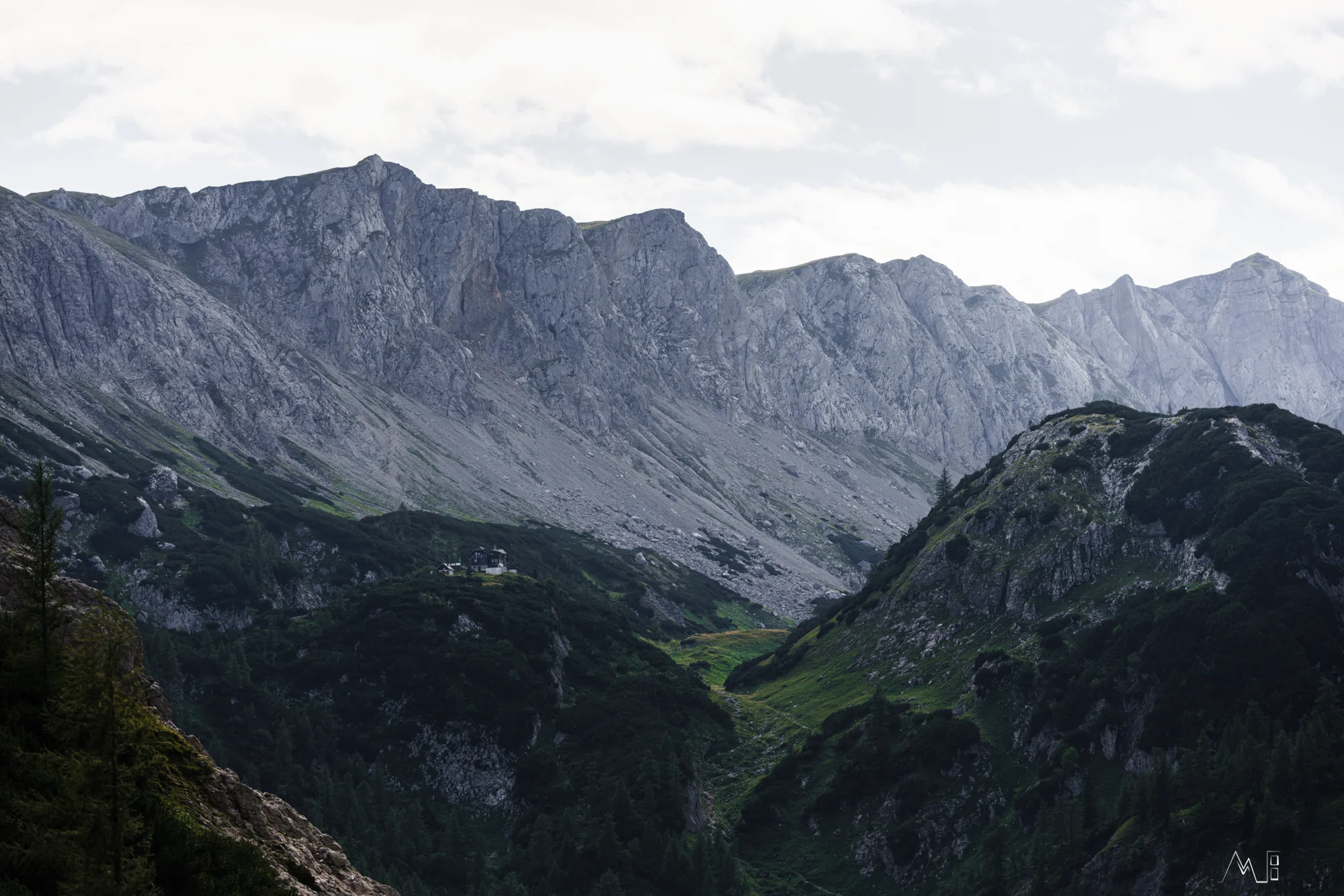 Der Thron der Voisthalerhütte