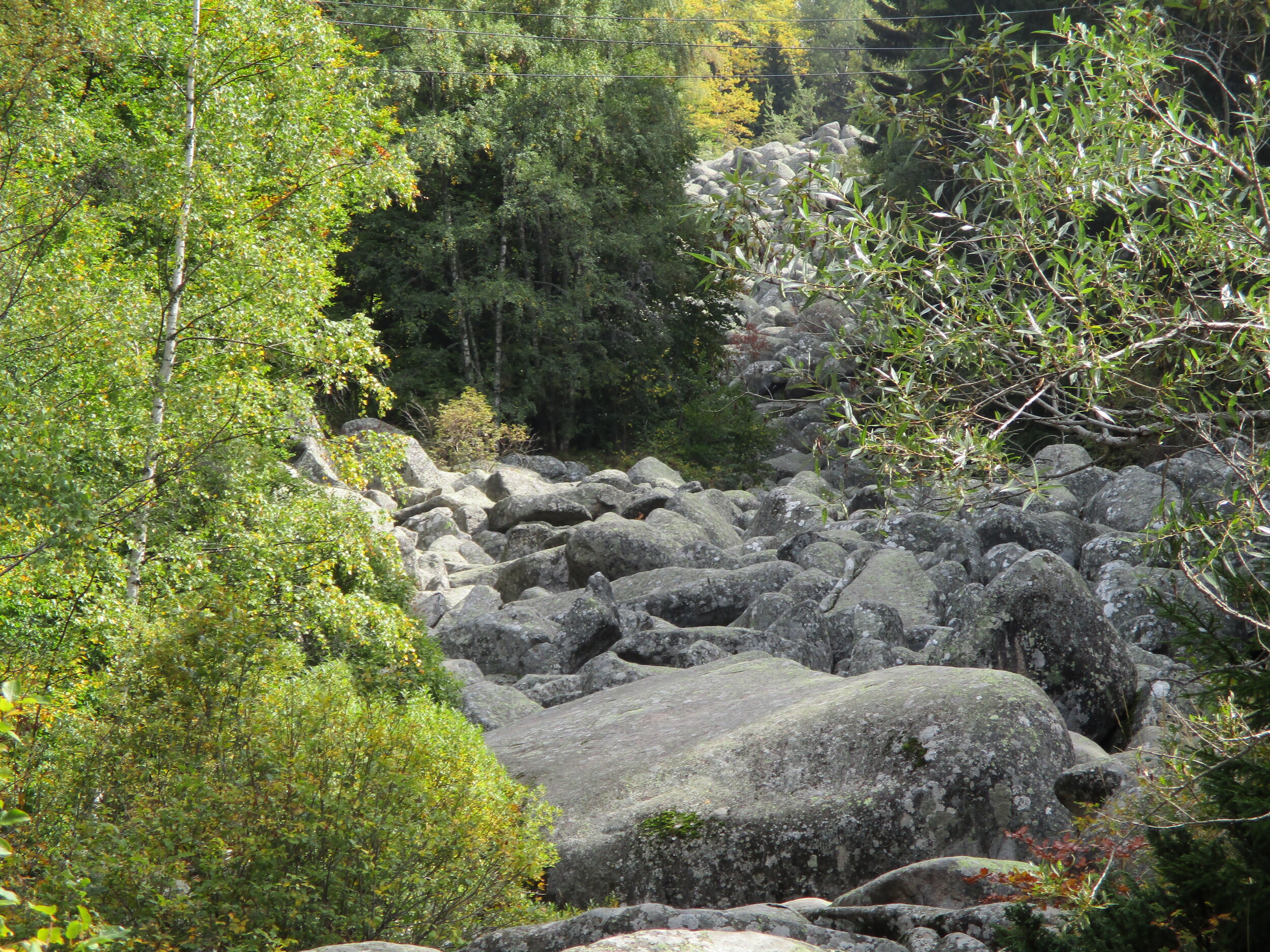 River of boulders