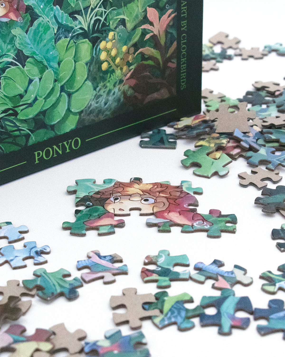 Ponyo 1000 Piece Jigsaw Puzzle | clockbirds
