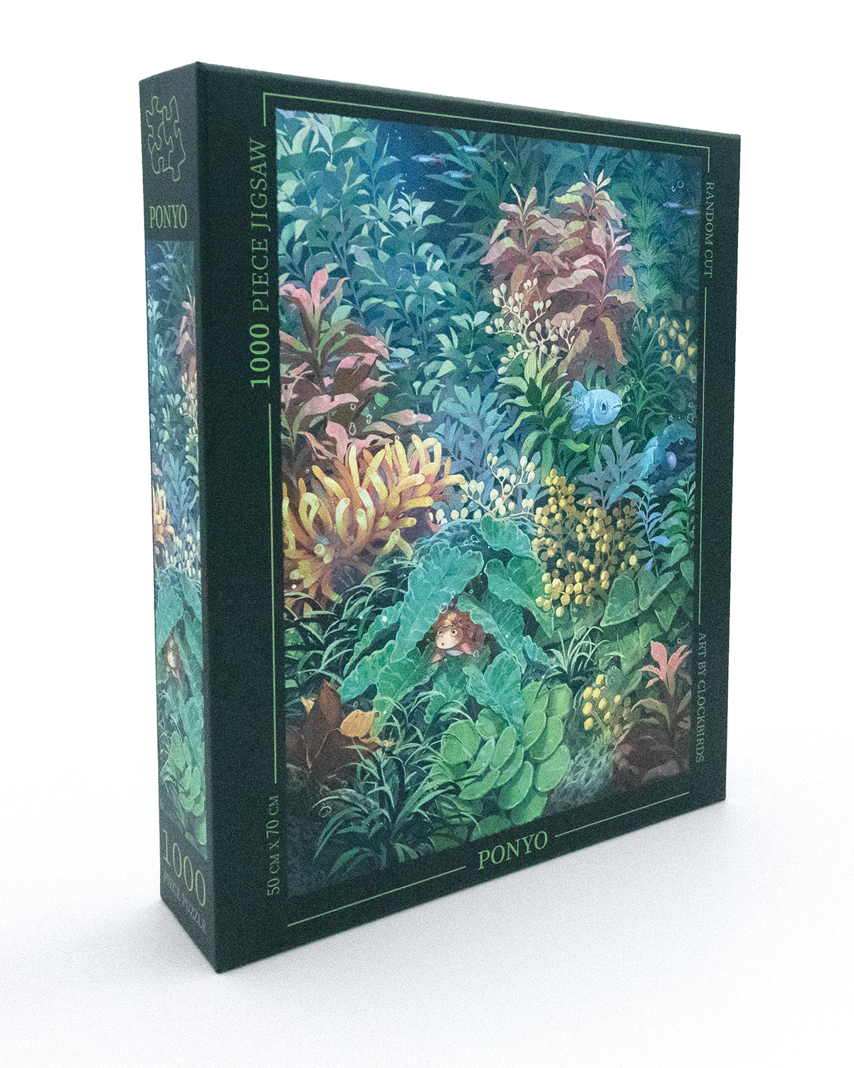 Ponyo 1000 Piece Jigsaw Puzzle | clockbirds