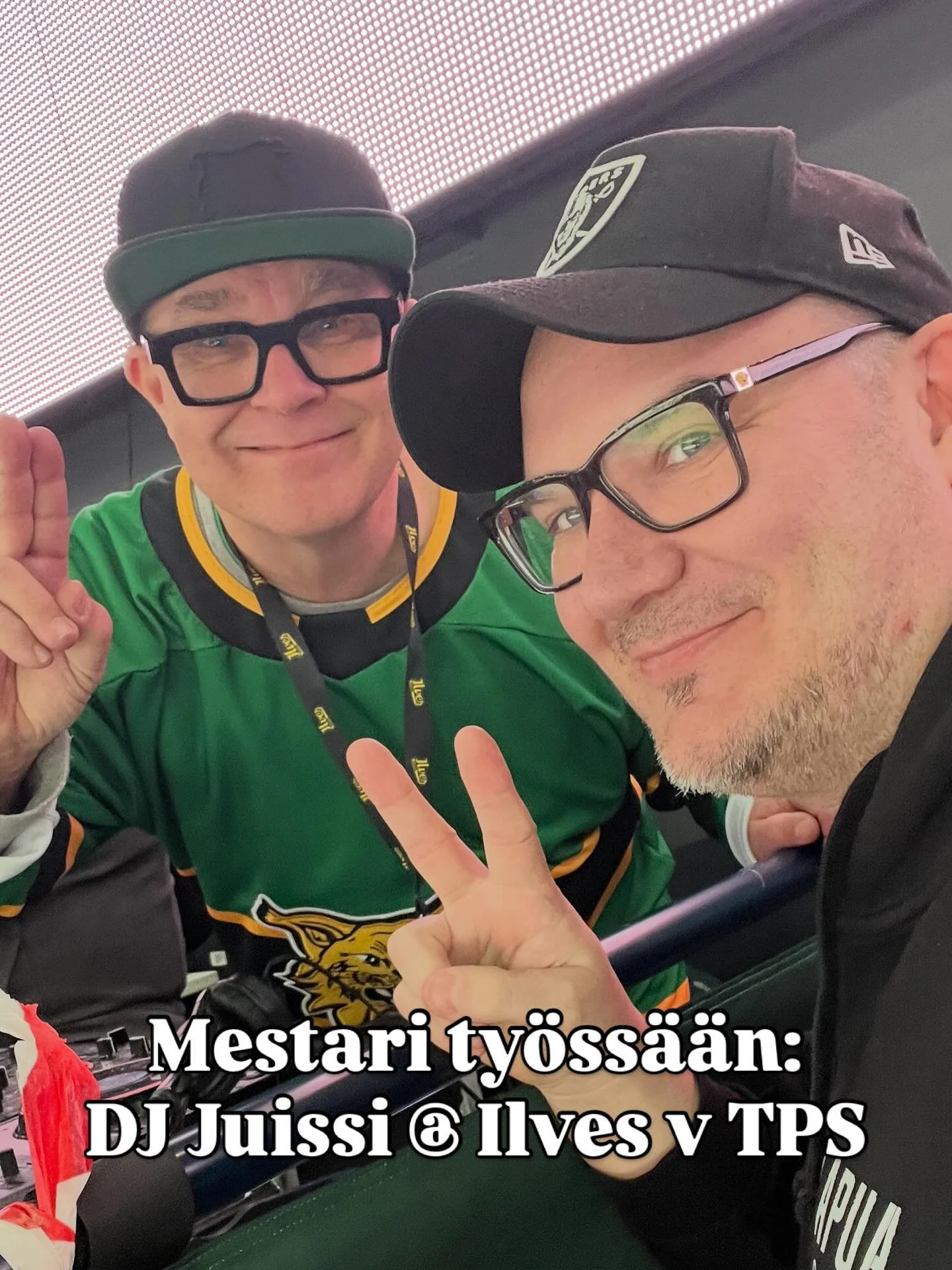 Upea ottelutapahtuma tarvitsee erinomaisen DJ:n. Yst&auml;v&auml; ja kollega @djjuissi_official hoitaa homman!