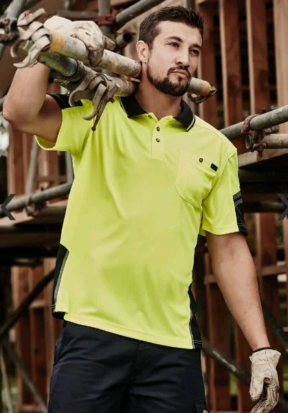 ZH465 Reinforced Hi Vis Squad S/S Polo