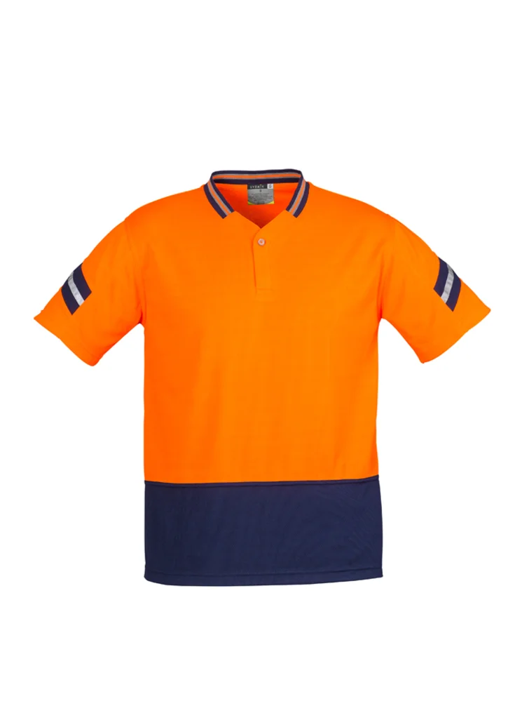 ZH245 Mens Hi Vis Astro Polo S/S