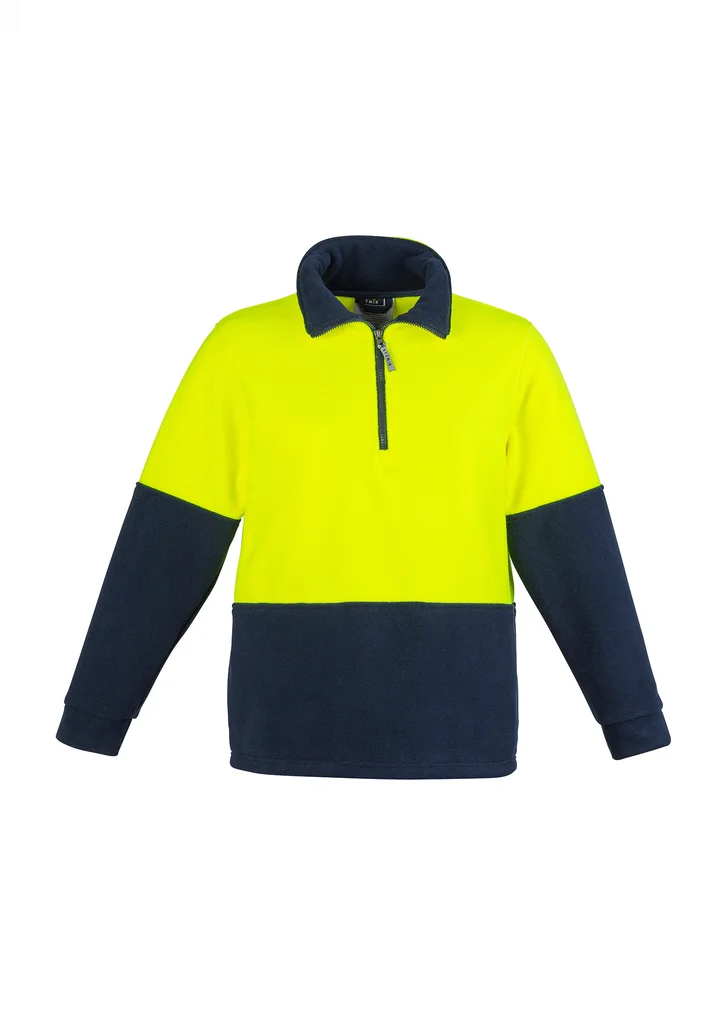 ZT460 Unisex Hi Vis Half Zip Fleece