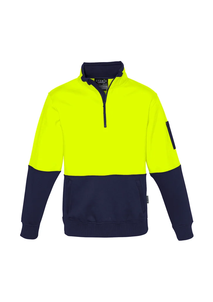 ZT466 Unisex Hi Vis Half Zip Pullover
