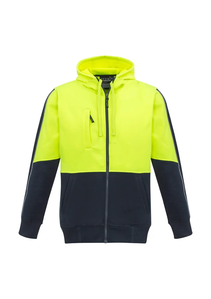 ZT480 Unisex Hi Vis Full Zipped Hoodie