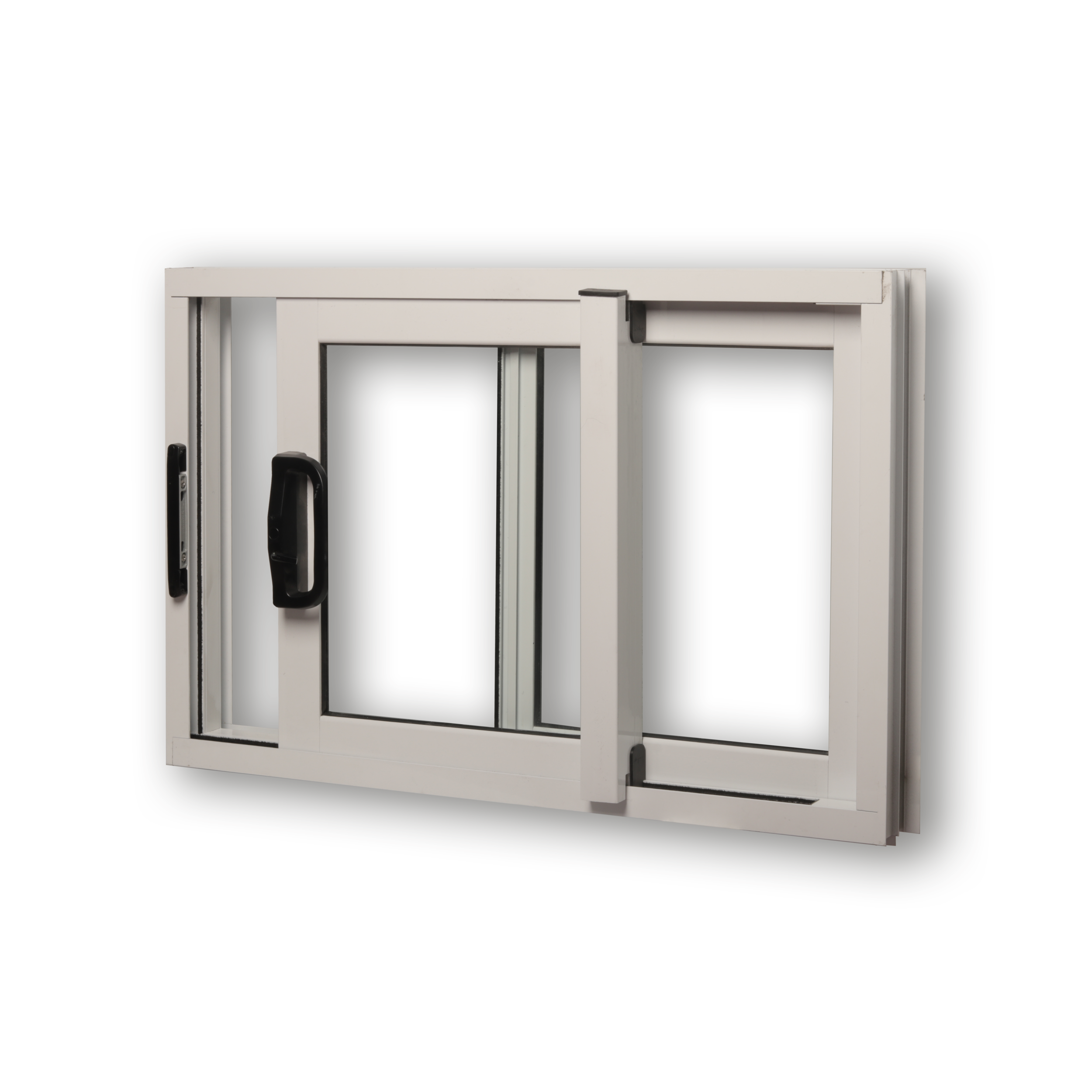 A modern backyard with a swimming pool, outdoor lounge chairs, trees, and a covered patio with seating, in a desert landscape.