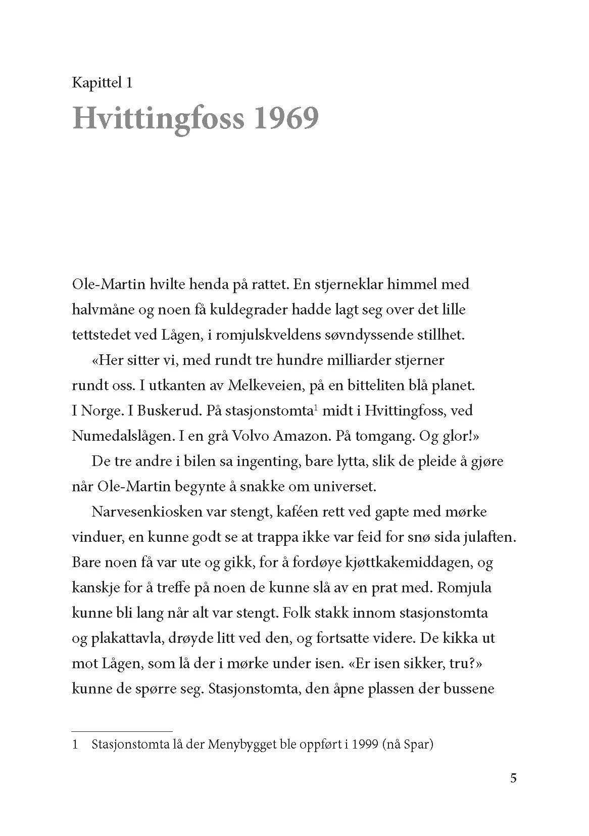  utdrag av Elva, kapittel 1 