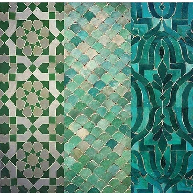 The obsession for greens and everything Moroccan continues. #inspiration #morocco #design #tiles #green #interiors #restaurantdesign #restaurant #skidrestaurants #skid #shwetakaushik #emerald
