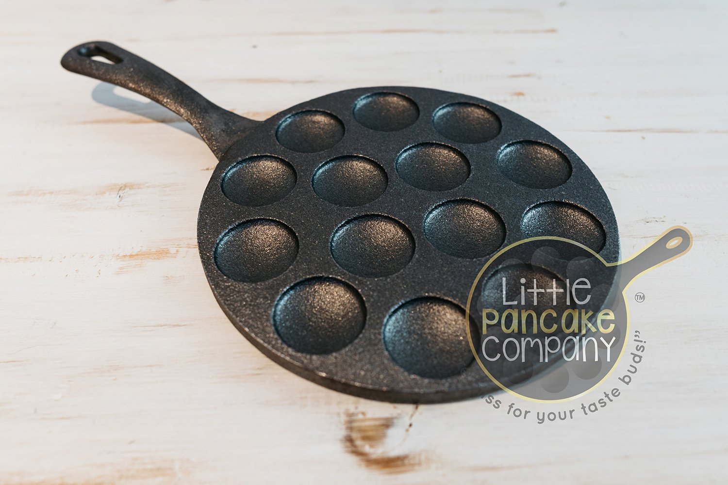 Poffertjes Pan Single Handle — Little Pancake Company