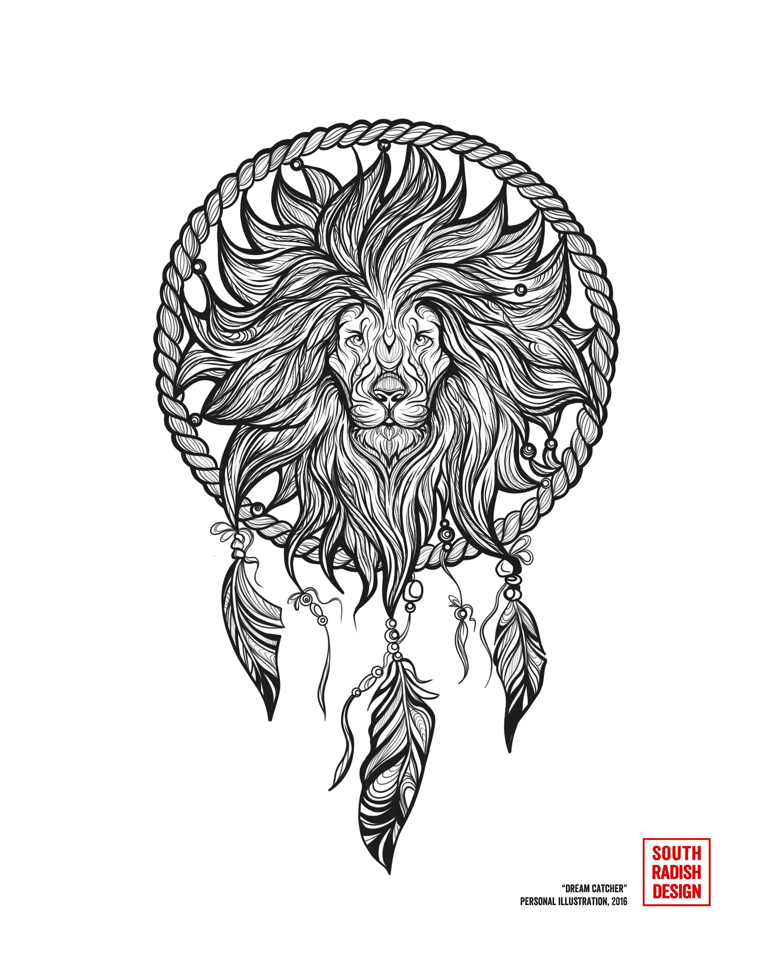 art print 16x20'lion.jpg