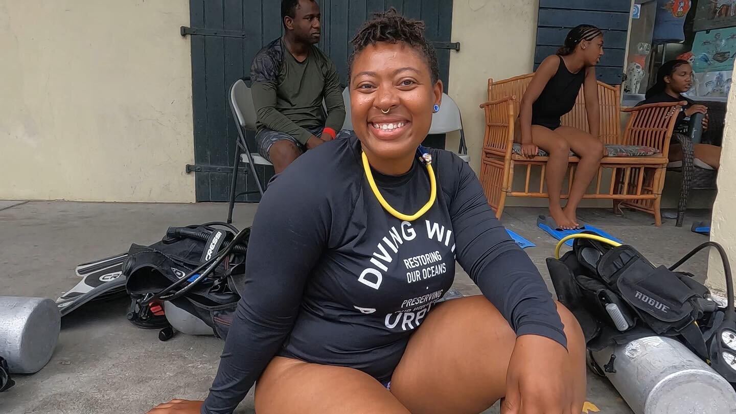 I spent the Fourth of July underwater with some of our students as they took a Discover Scuba course. Spreading the love of Diving With A Purpose every chance we get.