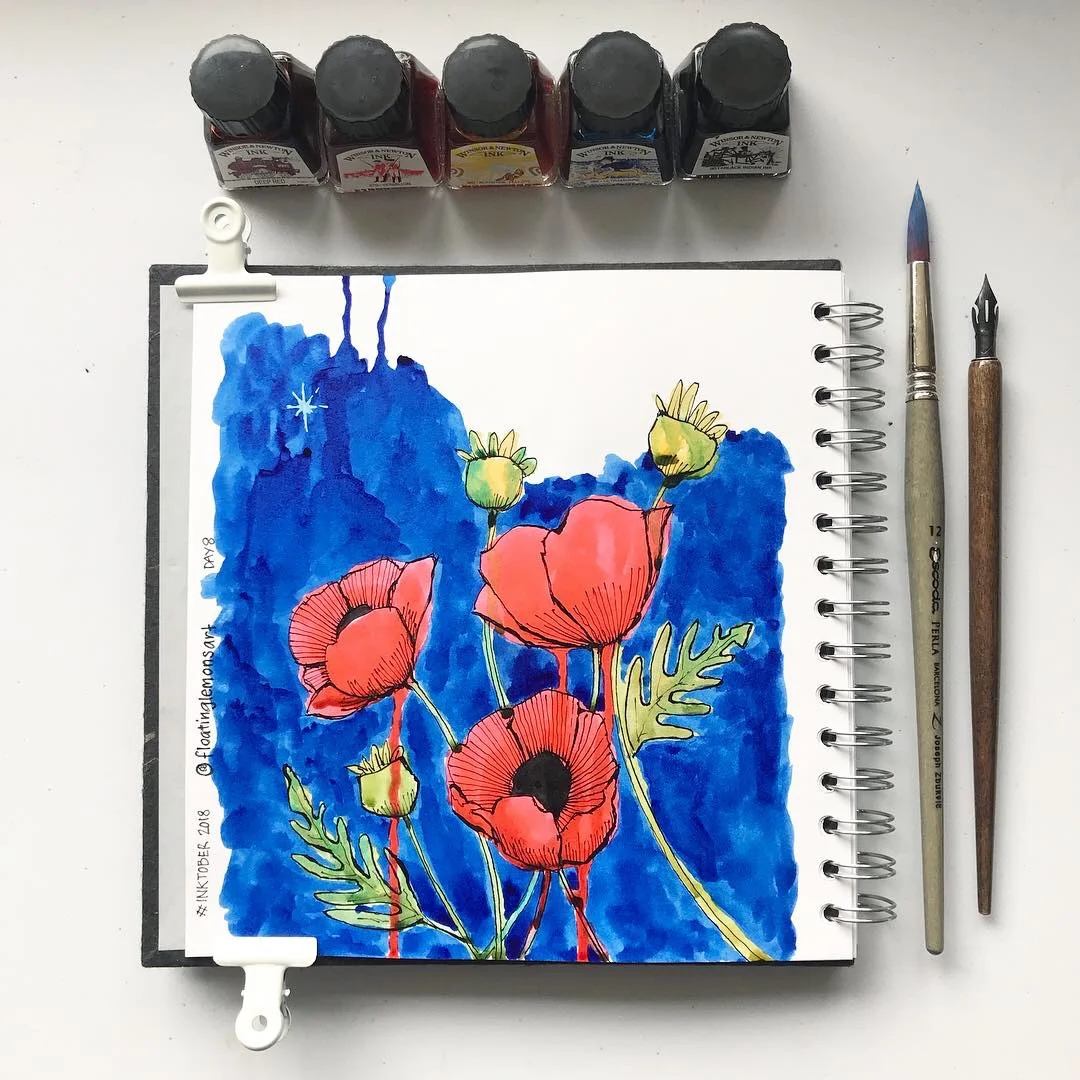 Inktober2018 day 8 by FloatingLemonsArt.jpg