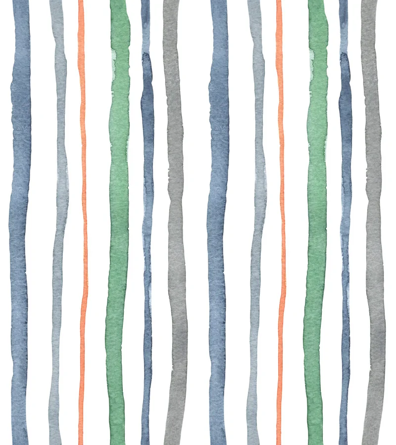 Cacophony Stripes by Floating Lemons Art