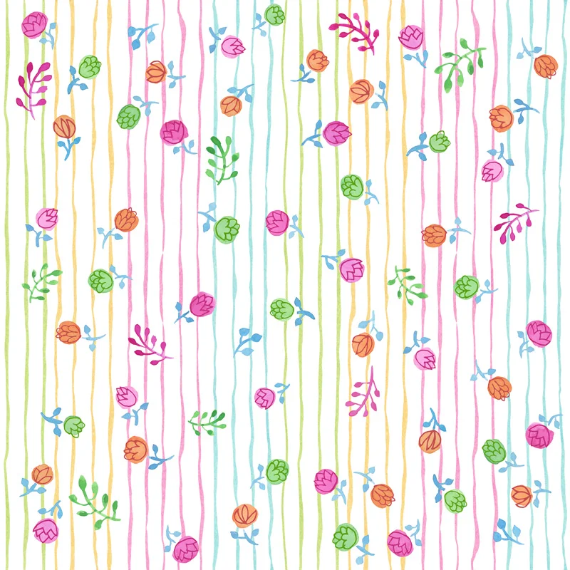 Pretty Flowers by Floating Lemons Art