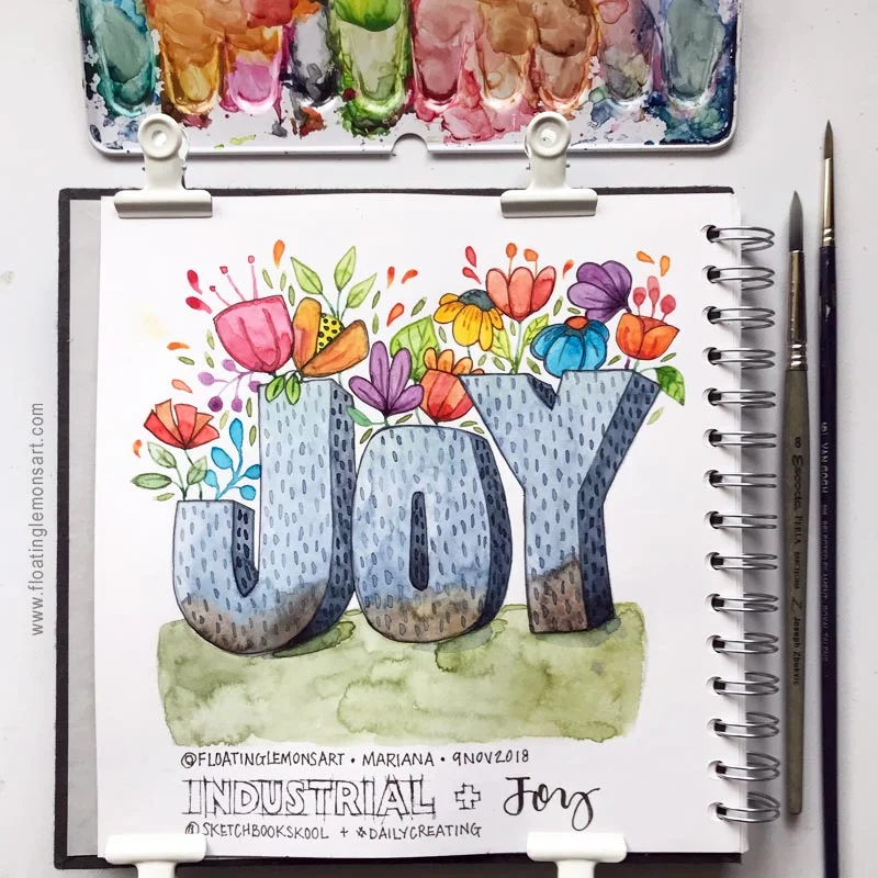 Industrial Joy by Floating Lemons Art