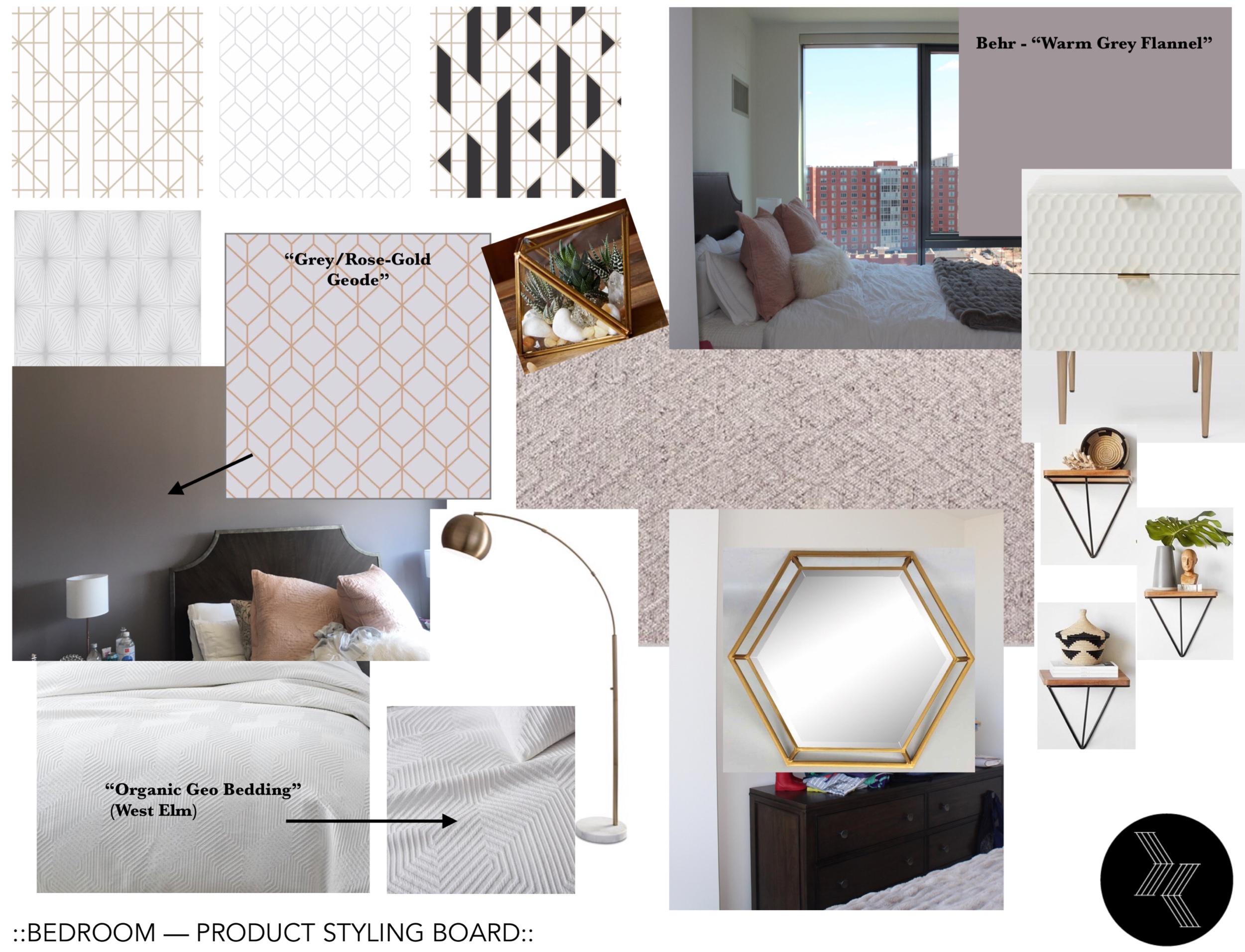 Bedroom Design Board