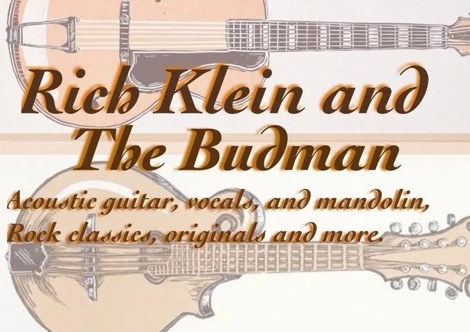 Patio fun w/Rich Klein and The Budman