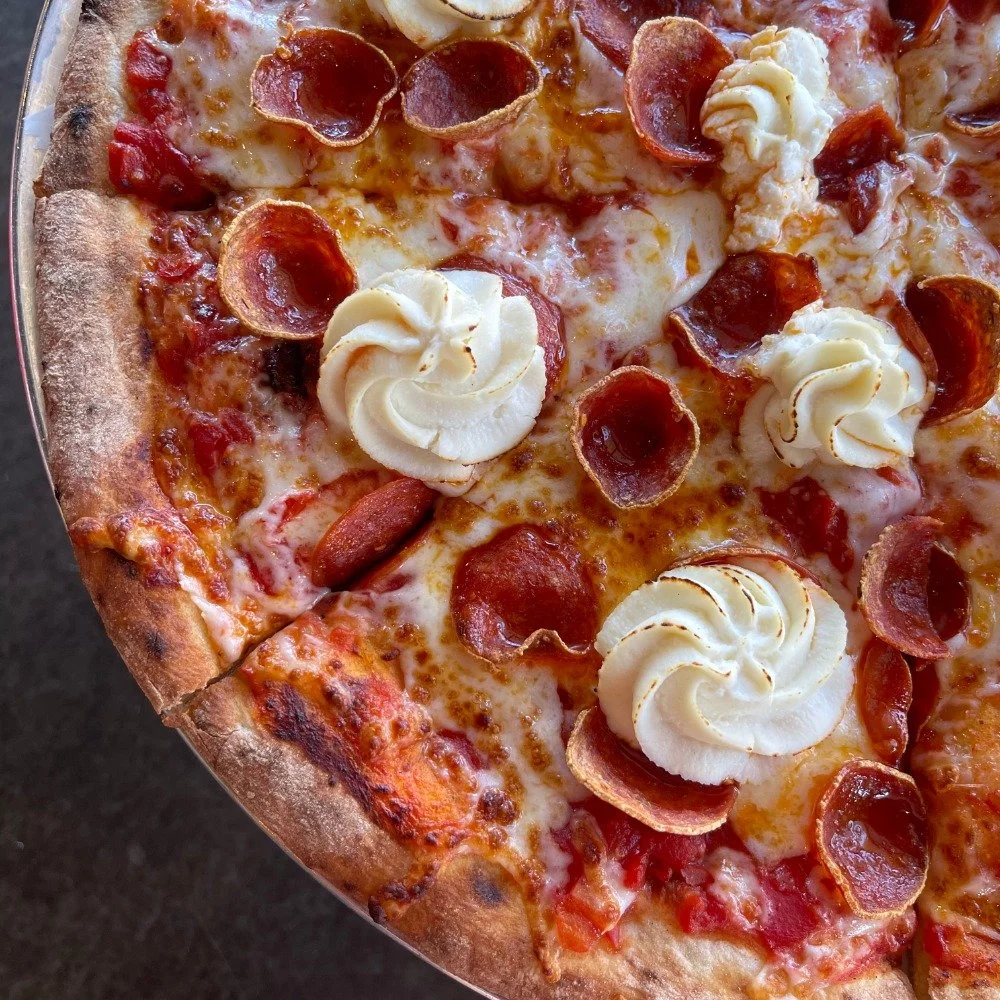 Spring is March-ing right in - and to celebrate, we have a unique spin on a true classic. Introducing "The 412", The Oven specialty pizza for March. 

Artisan style crust with our signature red sauce, topped with pepperoni, our house-made h
