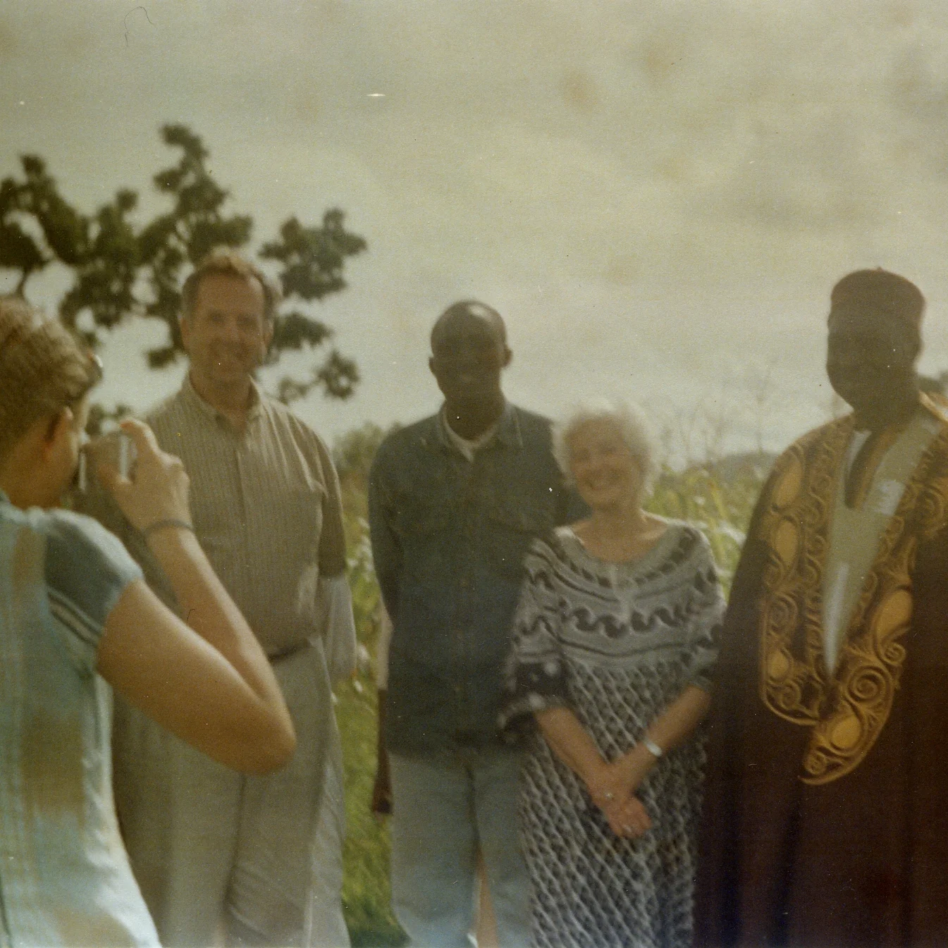 Rosemary meeting with African officials