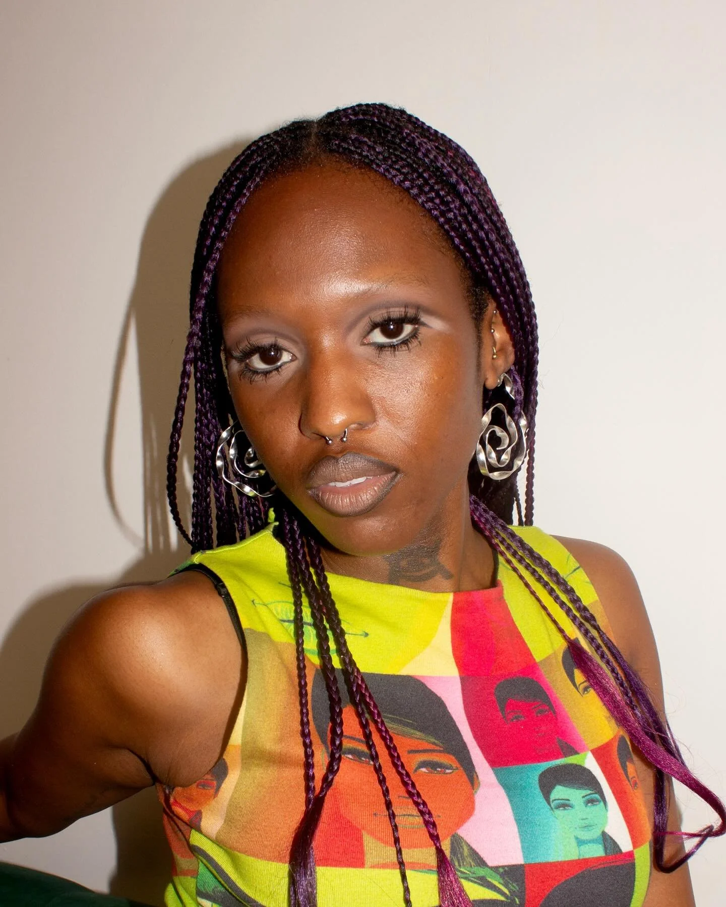 A 70s Doll look for &lsquo;Ur luv is see through&rsquo; 
Written and Performed by Divine Earth

Loved creating this look using @makeupbymario master mates pallette and the @madebymitchell essentials colour case 

Team ✨✨
Produced by: @jkarri_ 
Mixed 