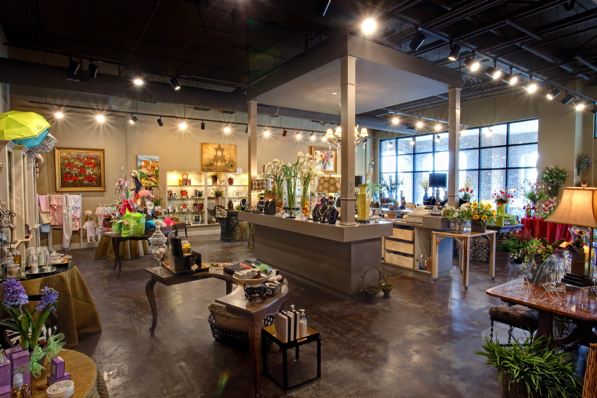 Interior view of Noel’s Fine Gifts in Mission Farms