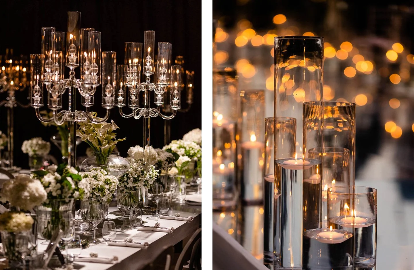 Shades of white and gold