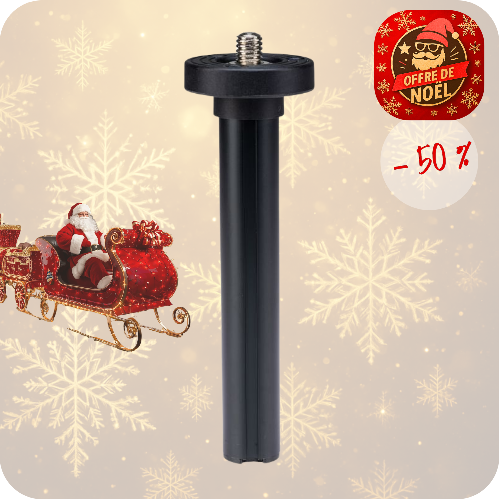 BENRO ASC0 -50% ! Colonne Courte en Aluminium pour Trépied SLIM et Série 0  A0570T, A0570F, A-057, A-058, A-058ex, A-057ex ... Diamètre 20mm Longueur 135mm