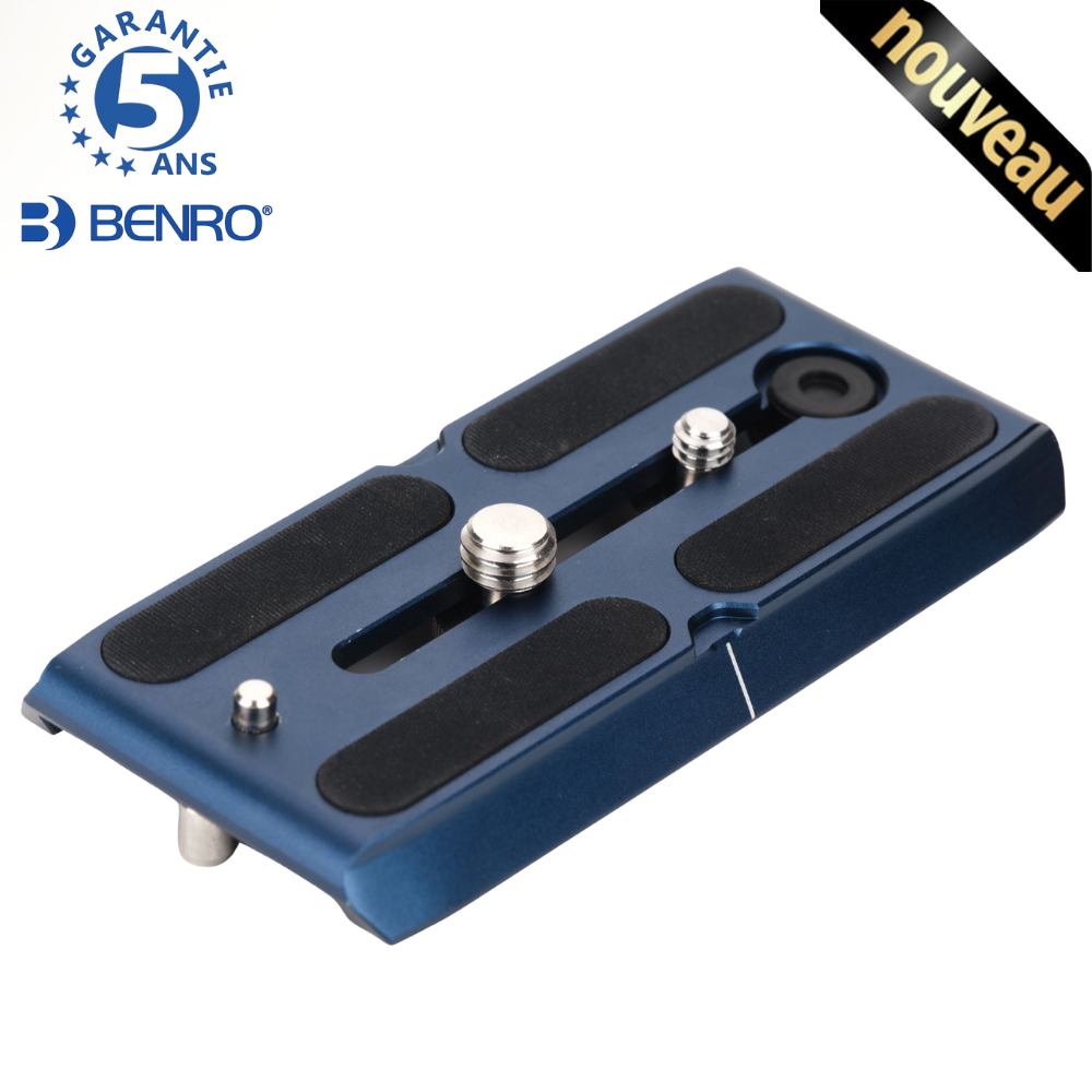 BENRO QR4PLUSC Plateau rapide vidéo type 501 pour BV6HPLUS et Tête Norme 501