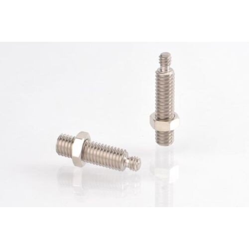 5 Vis Adaptateur 1/4" à 3/8" – Acier Chromé, Double Filetage Pour Appareil Photo, Trépied, Monopode | Accessoire Photo Universel