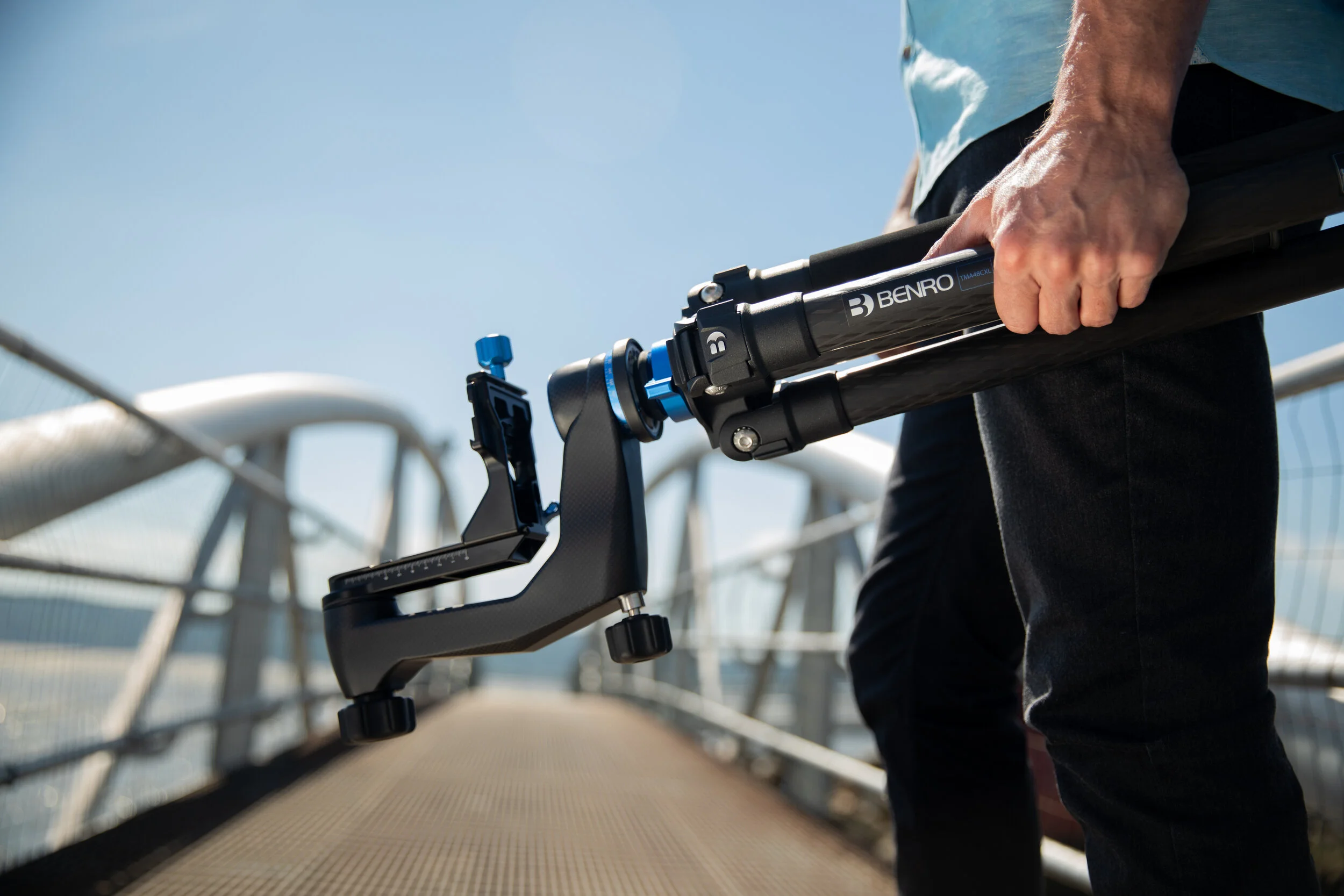 Benro Dual Pince pour objectif rotatif - Foto Erhardt