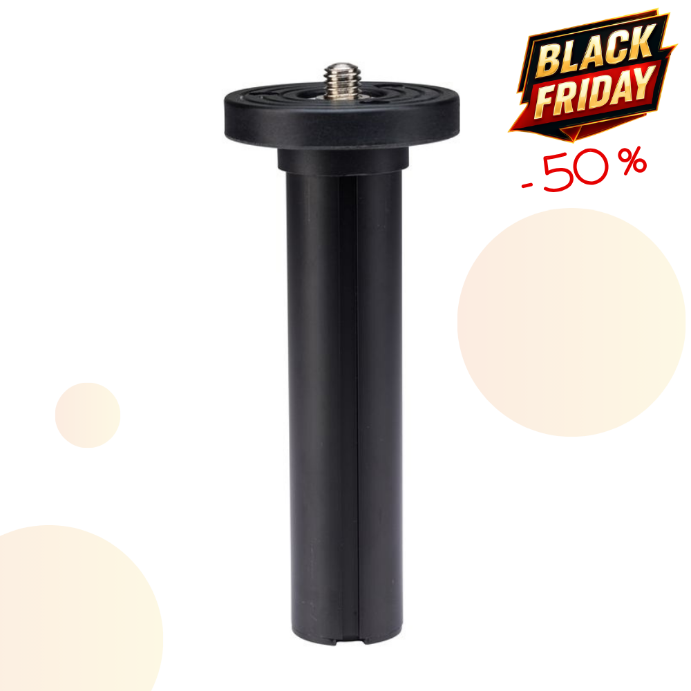 BENRO ASC2 -50% ! Colonne Courte en Aluminium pour Trépied BENRO MACH 3 ADVENTURE SYSTEM GOPLUS Série 2 Diamètre 28 mm Longueur 135 mm
