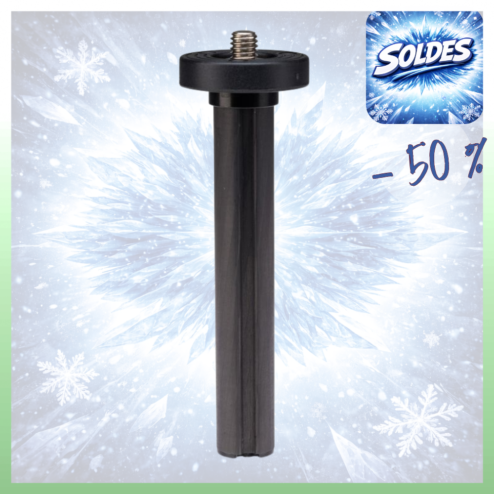 BENRO CSC0 -50% ! Colonne Courte en Carbone pour Trépied Série 0 Diamètre 20mm Longueur 135mm