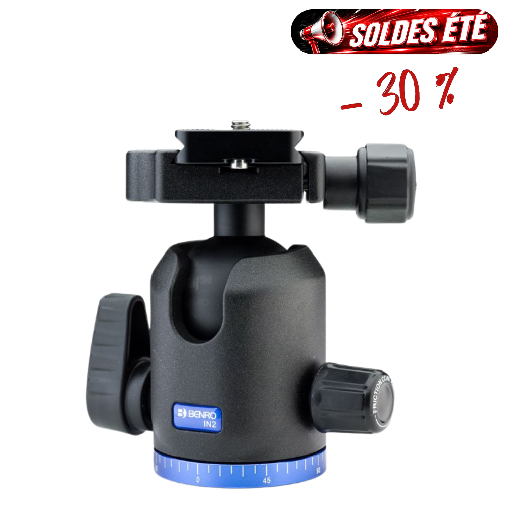 BENRO IN2 -30% ! Double Action Rotule avec PU60 QR Plate