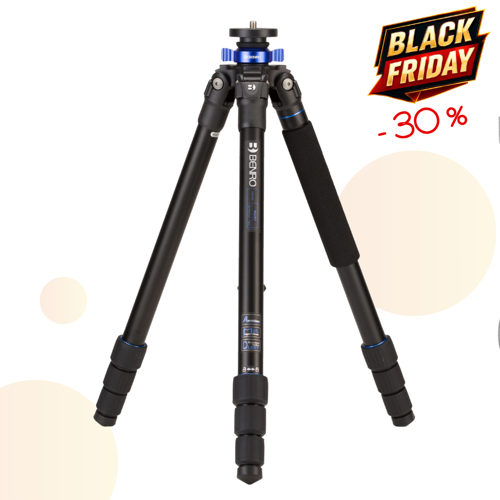 BENRO TMA28A -30% ! Trépied MACH 3 Série 2 4 Sections Capacité 14 Kg + Service Premium 2 ANS