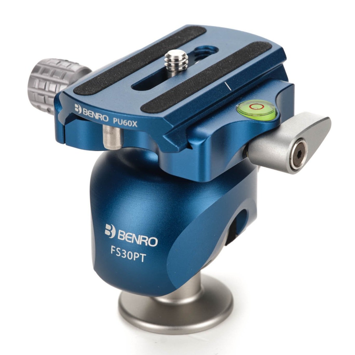 BENRO FS30PT Tête Rotule inversée 230 g Capacité 5,5 Kg hauteur 7,2 cm longueur 8,7 cm + Plateau Arca BENRO PU60X