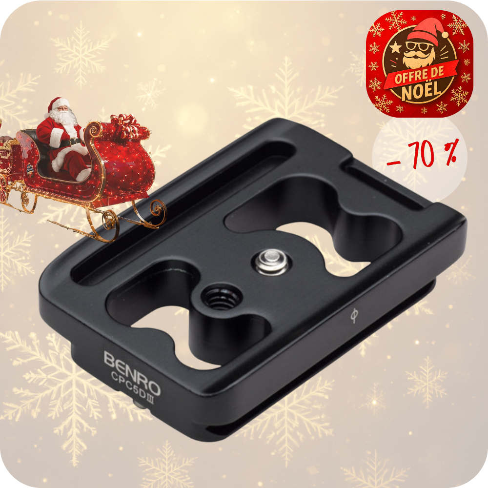 BENRO CPC5DIII -70% ! Plateau Rapide Arca-Swiss Spécifique pour Boitier Canon 5D Mark III