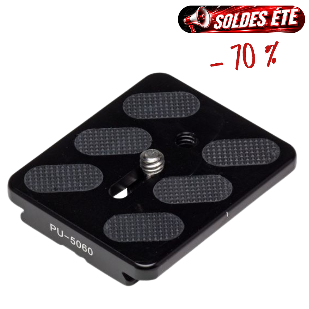 BENRO PU5060 -70% ! Plateau Arca-Swiss Large pour Boitier 50X60 mm