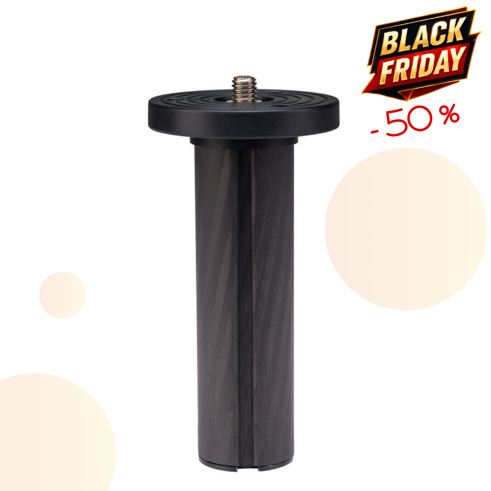 BENRO CSC4 -50% ! Colonne Courte en Carbone pour Trépied Série 4 Diamètre 36mm Longueur 135mm