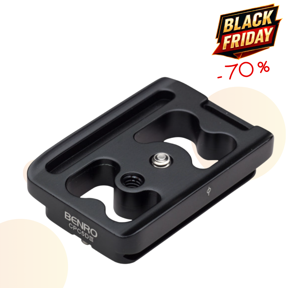 BENRO CPC5DIII -70% ! Plateau Rapide Arca-Swiss Spécifique pour Boitier Canon 5D Mark III